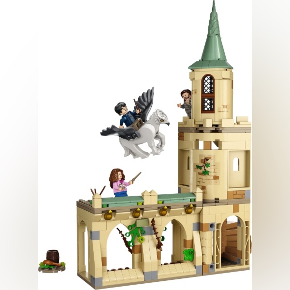 LEGO 76401 Harry Potter Hogwarts Courtyard Sirius's Rescue Complete No Box